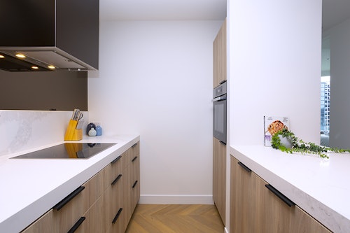 Kitchen - Two Bedroom Apartment - Urban Rest - Claremont Apartments Melbourne
