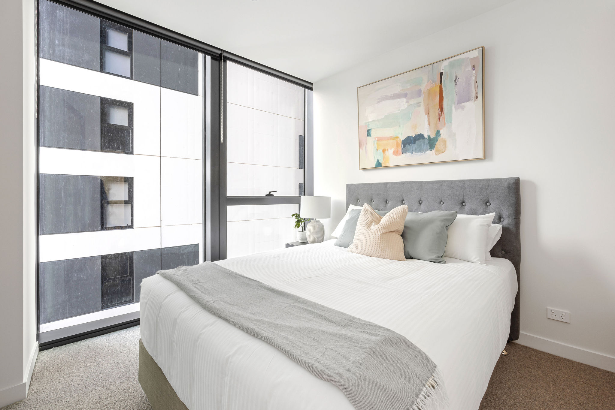 Bedroom -  Two Bedroom Apartment -  Urban Rest - Home Southbank Melbourne