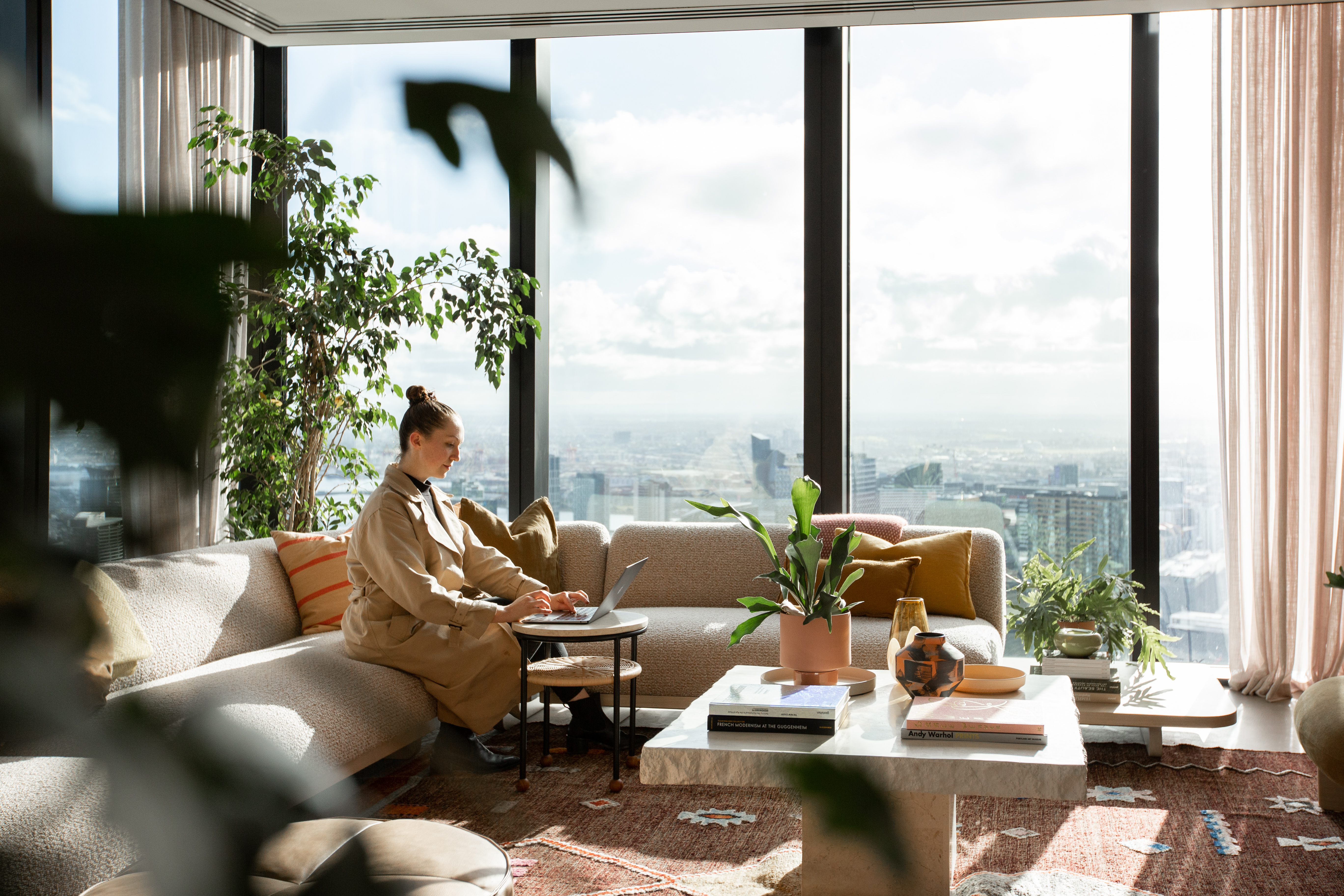 Residents Lounge - Home Southbank - Urban Rest - Melbourne