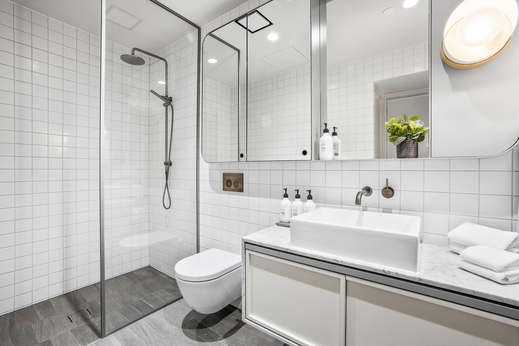 Bathroom - One Bedroom Apartment - Urban Rest - Quay Quarter Apartments Sydney