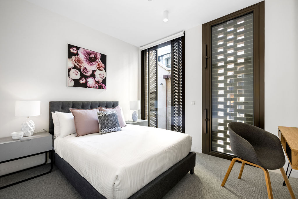 Bedroom - Two Bedroom Apartment - Urban Rest - Quay Quarter Apartments Sydney