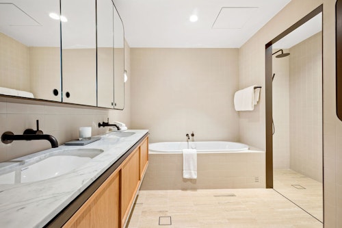 Bathroom - Two Bedroom Apartment - Urban Rest - Quay Quarter Apartments Sydney