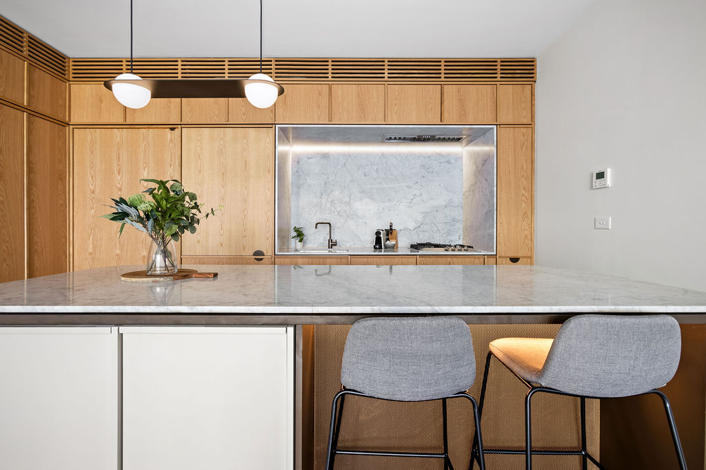 Kitchen Benchtop - Two Bedroom Apartment - Urban Rest - Quay Quarter Apartments Sydney