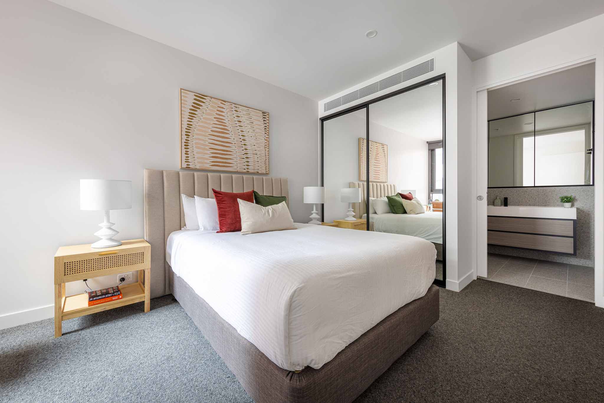 Master Bedroom - One Bedroom - Home Richmond - Melbourne - Urban Rest