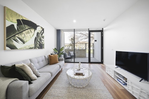 Lounge - One Bedroom Apartment - Founders Lane Apartments - Canberra - Urban Rest