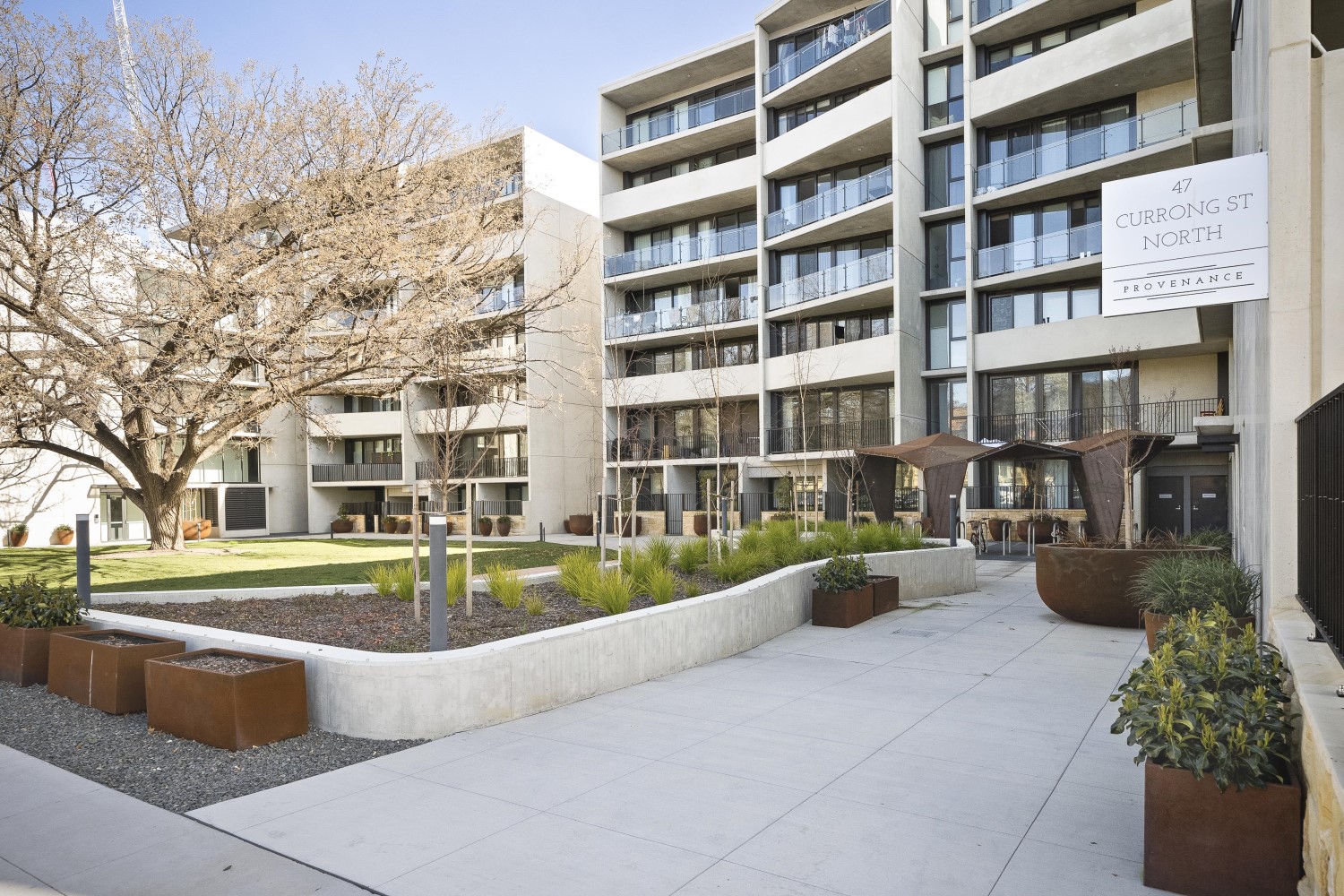 Exterior - One Bedroom Apartment - Founders Lane Apartments - Canberra - Urban Rest