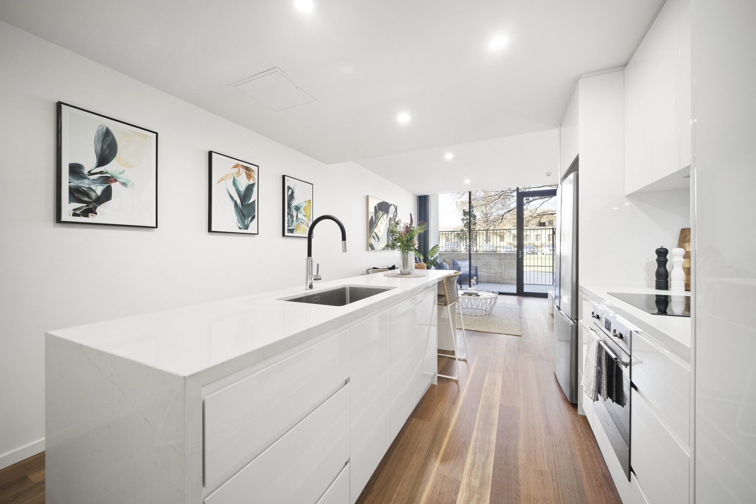 Kitchen - One Bedroom Apartment - Founders Lane Apartments - Canberra - Urban Rest