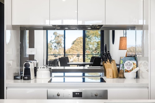 Kitchen Detail- Two Bedroom Apartment - Founders Lane Apartments - Canberra - Urban Rest