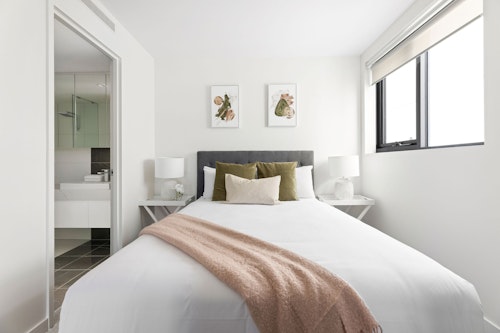 Master Bedroom - Two Bedroom Apartment - Founders Lane Apartments - Canberra - Urban Rest