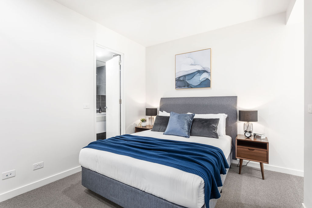 Master Bedroom - Two Bedroom Apartment - Founders Lane Apartments - Canberra - Urban Rest