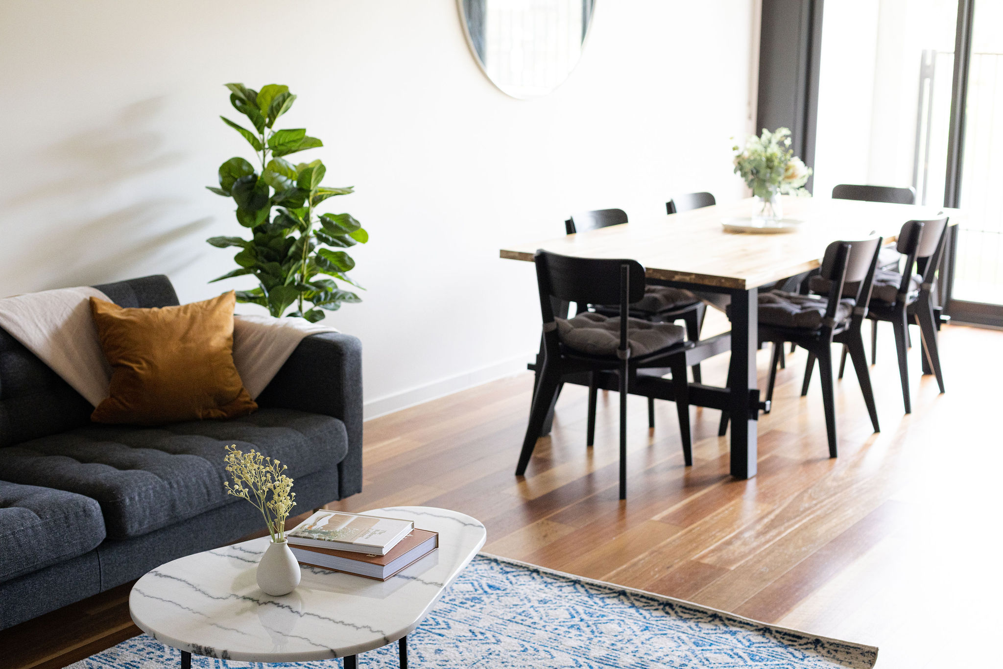 Living Room - Two Bedroom Apartment - Founders Lane Apartments - Canberra - Urban Rest