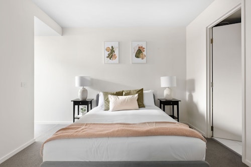 Master Bedroom - Two Bedroom Apartment - Founders Lane Apartments - Canberra - Urban Rest