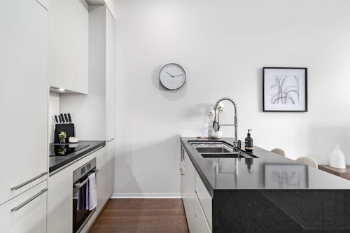 Kitchen - Two  Bedroom Apartment - Kerridge Street Apartments - Canberra - Urban Rest