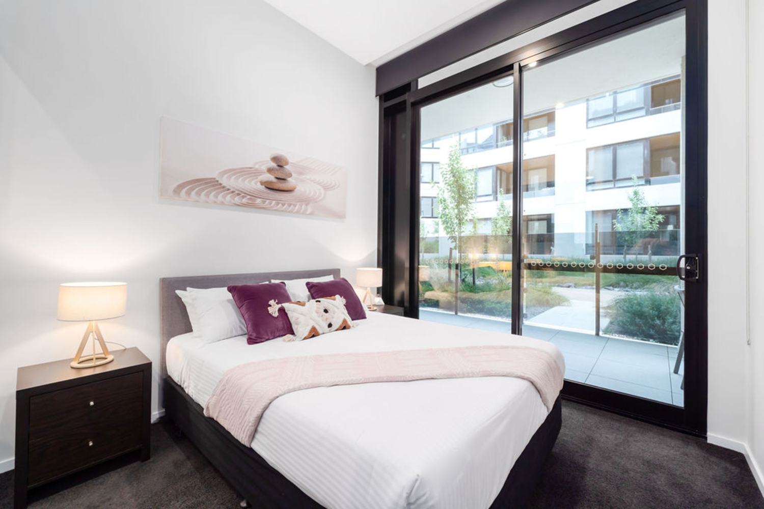 Second Bedroom - Two  Bedroom Apartment - Kerridge Street Apartments - Canberra - Urban Rest