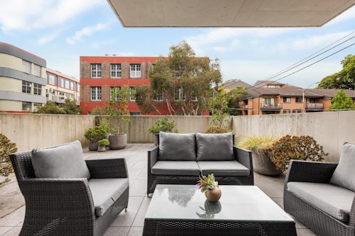 Balcony - One Bedroom Apartment - Urban Rest - Northcott Apartments - Sydney