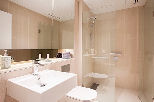 Bathroom - Two Bedroom Apartment - Urban Rest - The Infinity Apartments - Sydney