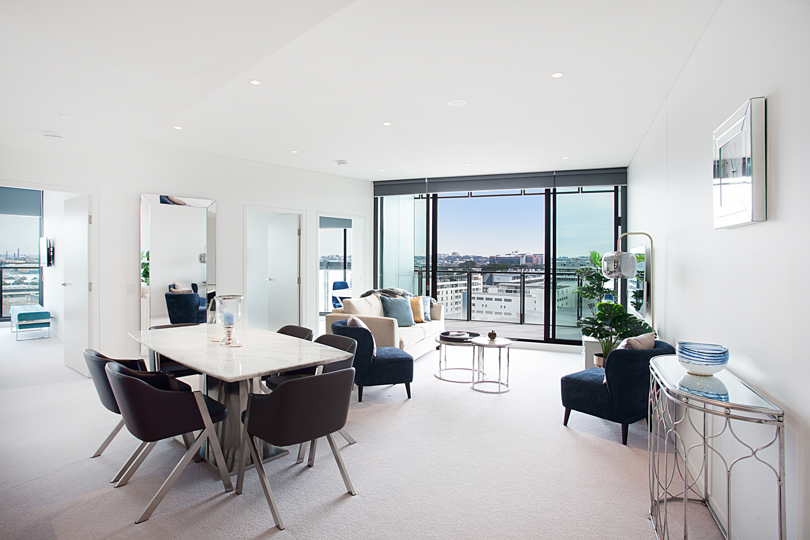 Lounge - Two Bedroom Apartment - Urban Rest - The Infinity Apartments - Sydney