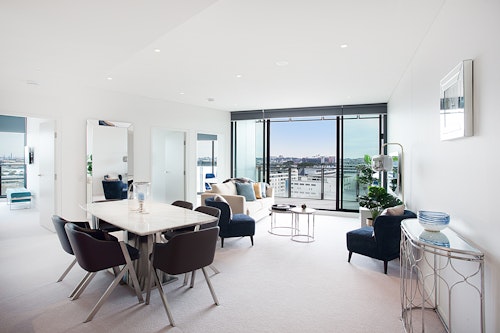 Lounge - Two Bedroom Apartment - Urban Rest - The Infinity Apartments - Sydney