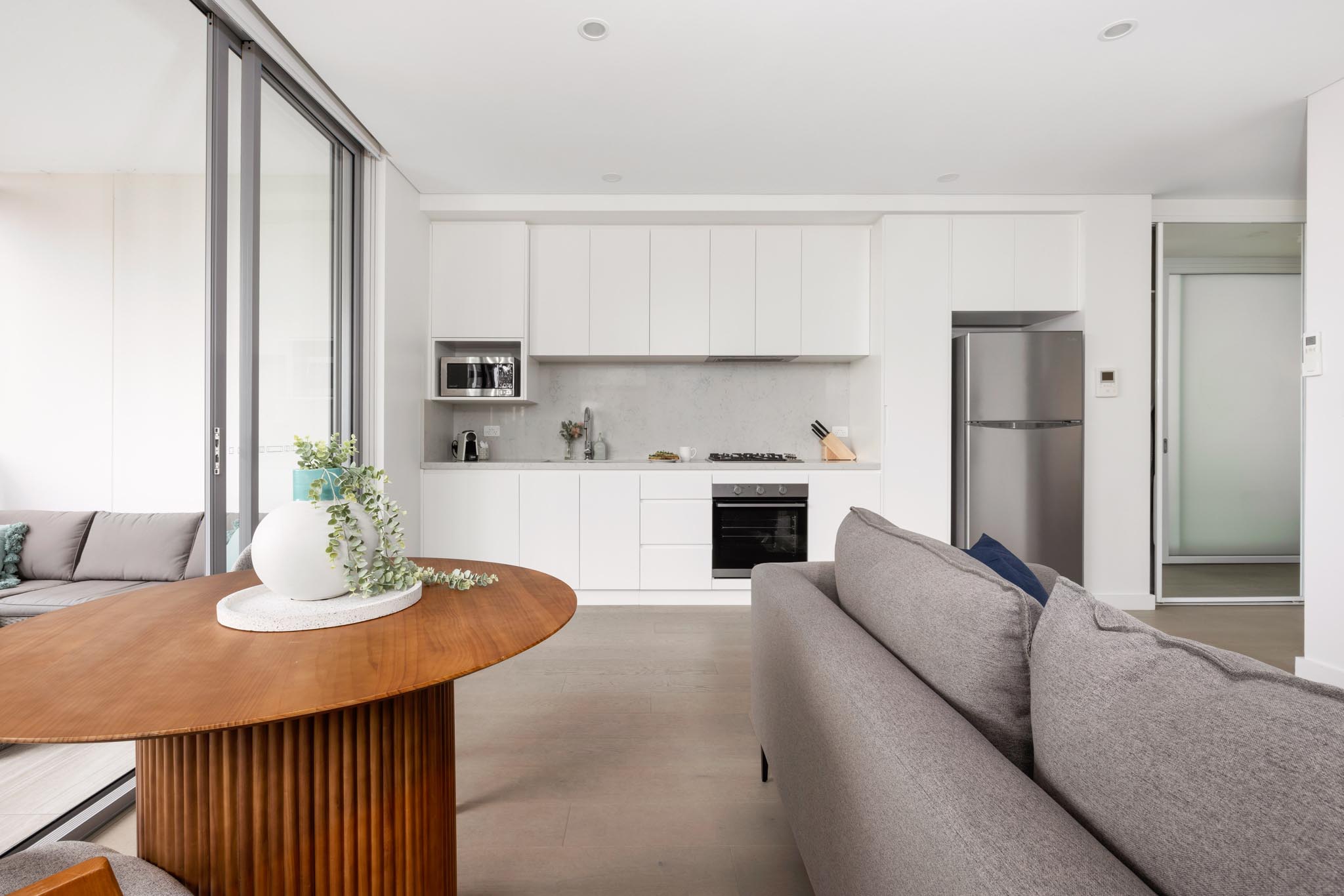 Living Area - One Bedroom Apartment - Urban Rest - Azure Apartments - Sydney