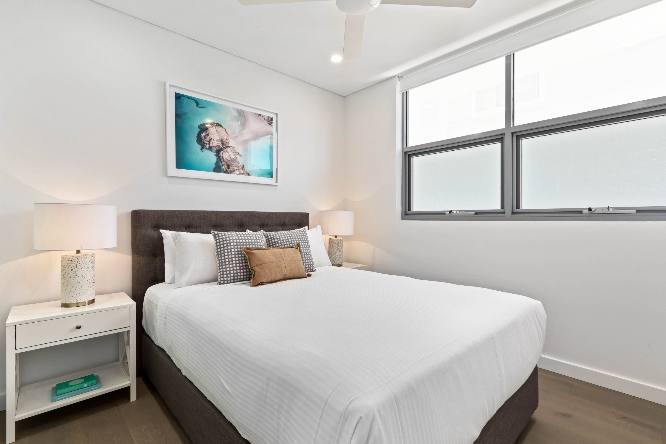 Bedroom - One Bedroom No Parking Apartment - Urban Rest - Azure Apartments - Sydney