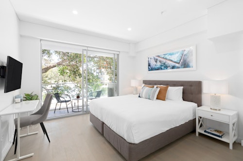 Master Bedroom - Two Bedroom Penthouse - Urban Rest - Azure Apartments - Sydney
