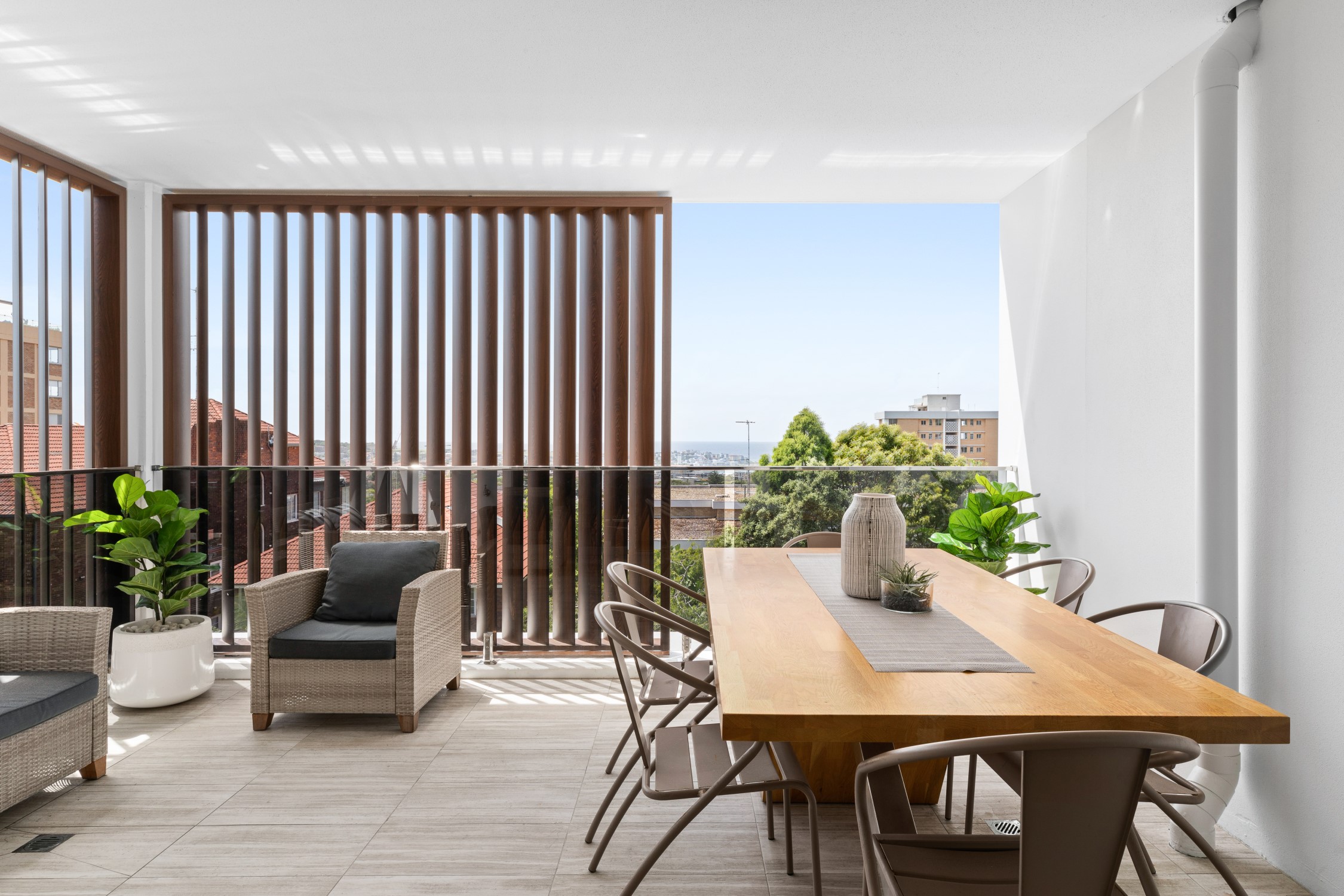 Balcony - Two Bedroom Penthouse - Urban Rest - Azure Apartments - Sydney