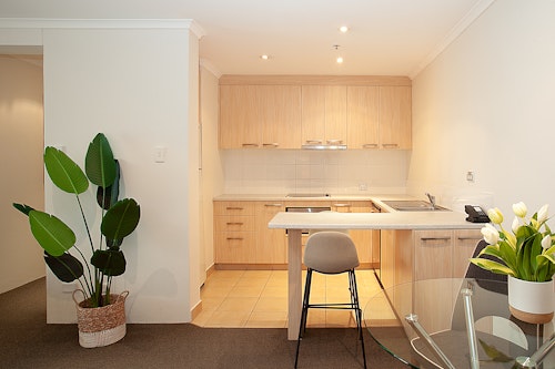 Kitchen - One Bedroom Studio Apartment - Urban Rest - The York Studio Apartments - Sydney