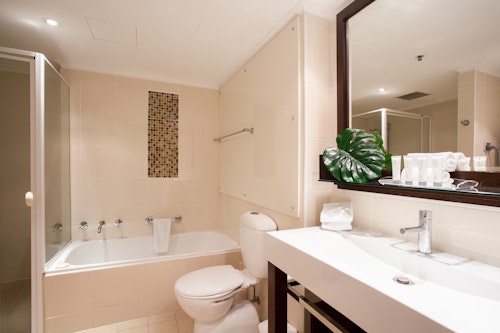 Bathroom - One Bedroom Studio Apartment - Urban Rest - The York Studio Apartments - Sydney