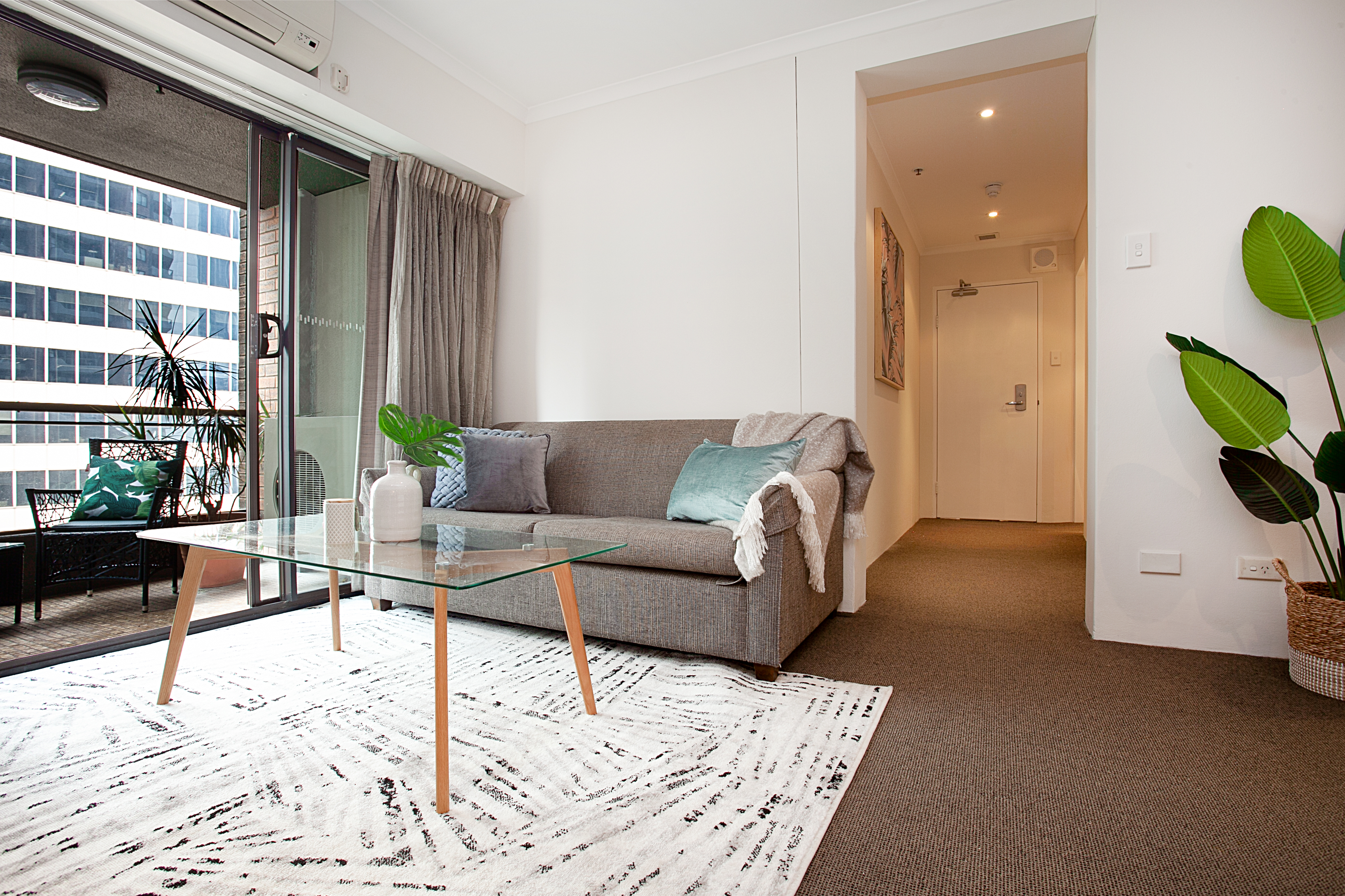 Lounge Area - One Bedroom Studio Apartment - Urban Rest - The York Studio Apartments - Sydney