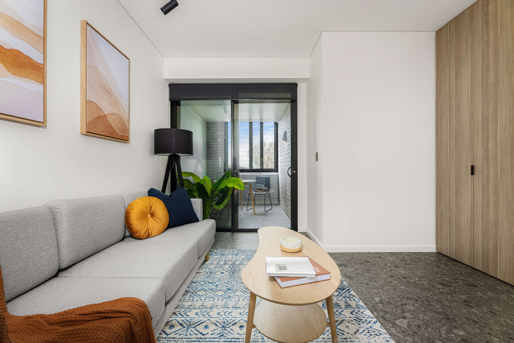 Living Area - One Bedroom Apartment - Urban Rest - Cinema Suites Apartments - Sydney