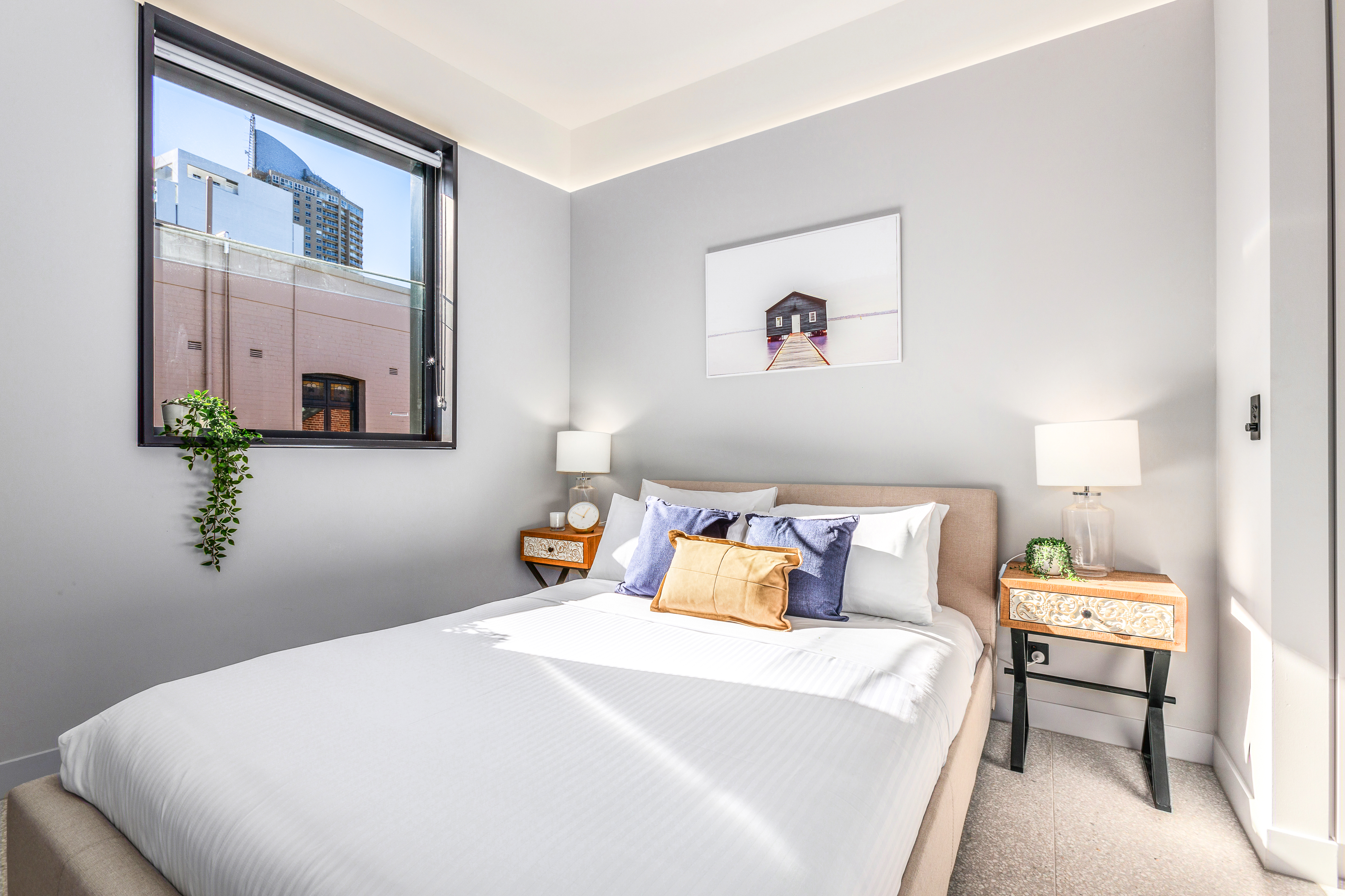 Bedroom - One Bedroom Open Plan Apartment - Urban Rest - The 249 Apartments - Sydney