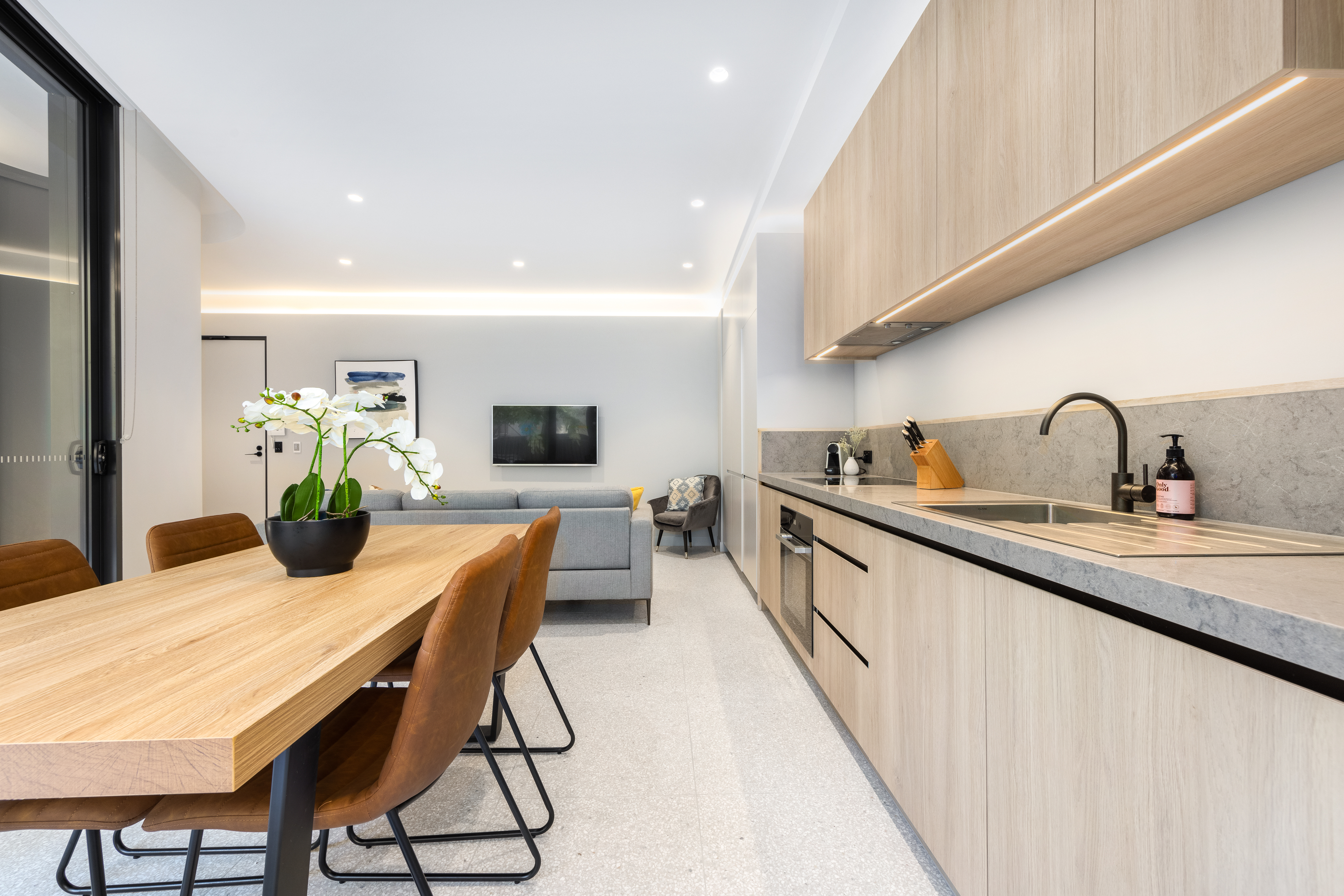 Kitchen - One Bedroom Plus Apartment - Urban Rest - The 249 Apartments - Sydney