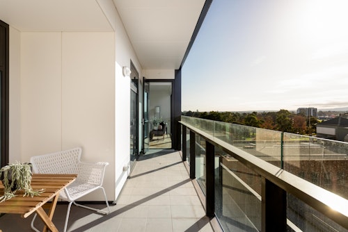 Balcony - East End Apartments - Adelaide - Urban Rest