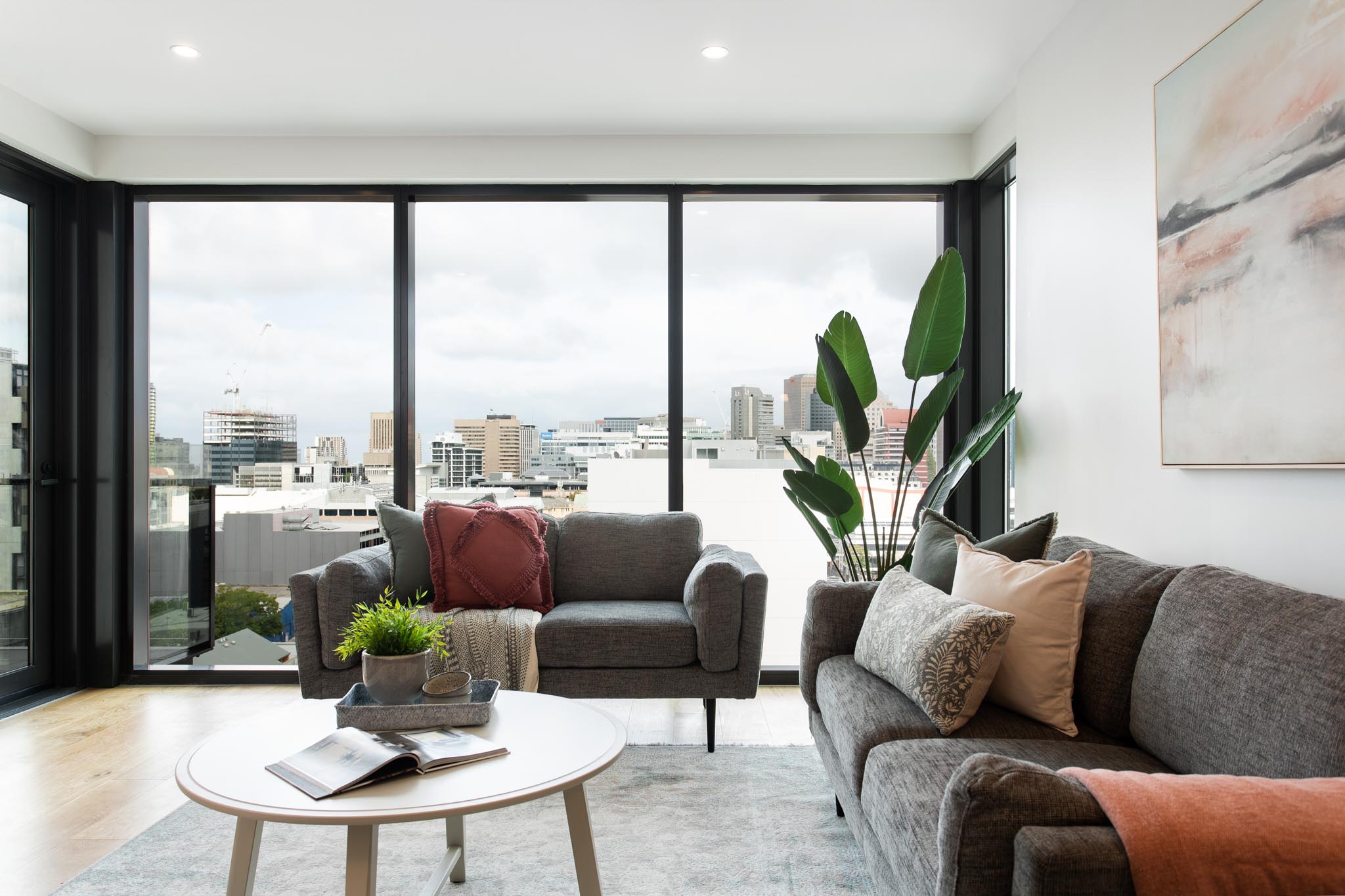 Living Room - East End Apartments - Adelaide - Urban Rest