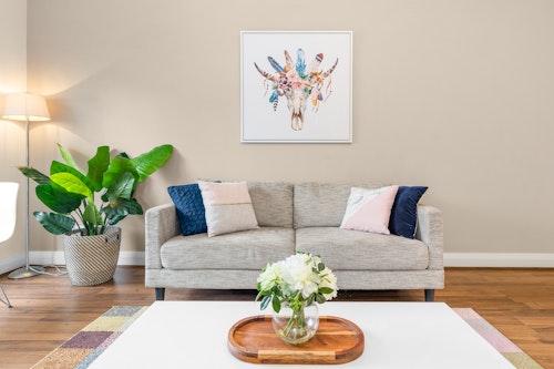 Lounge - One Bedroom Apartment - Urban Rest - The Banq Apartments - Sydney