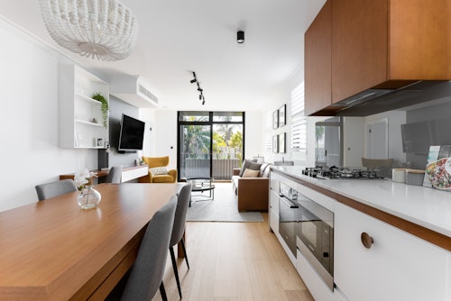 Kitchen - Two Bedroom (KQ) Apartment - Urban Rest - Barangaroo Park Apartments - Sydney