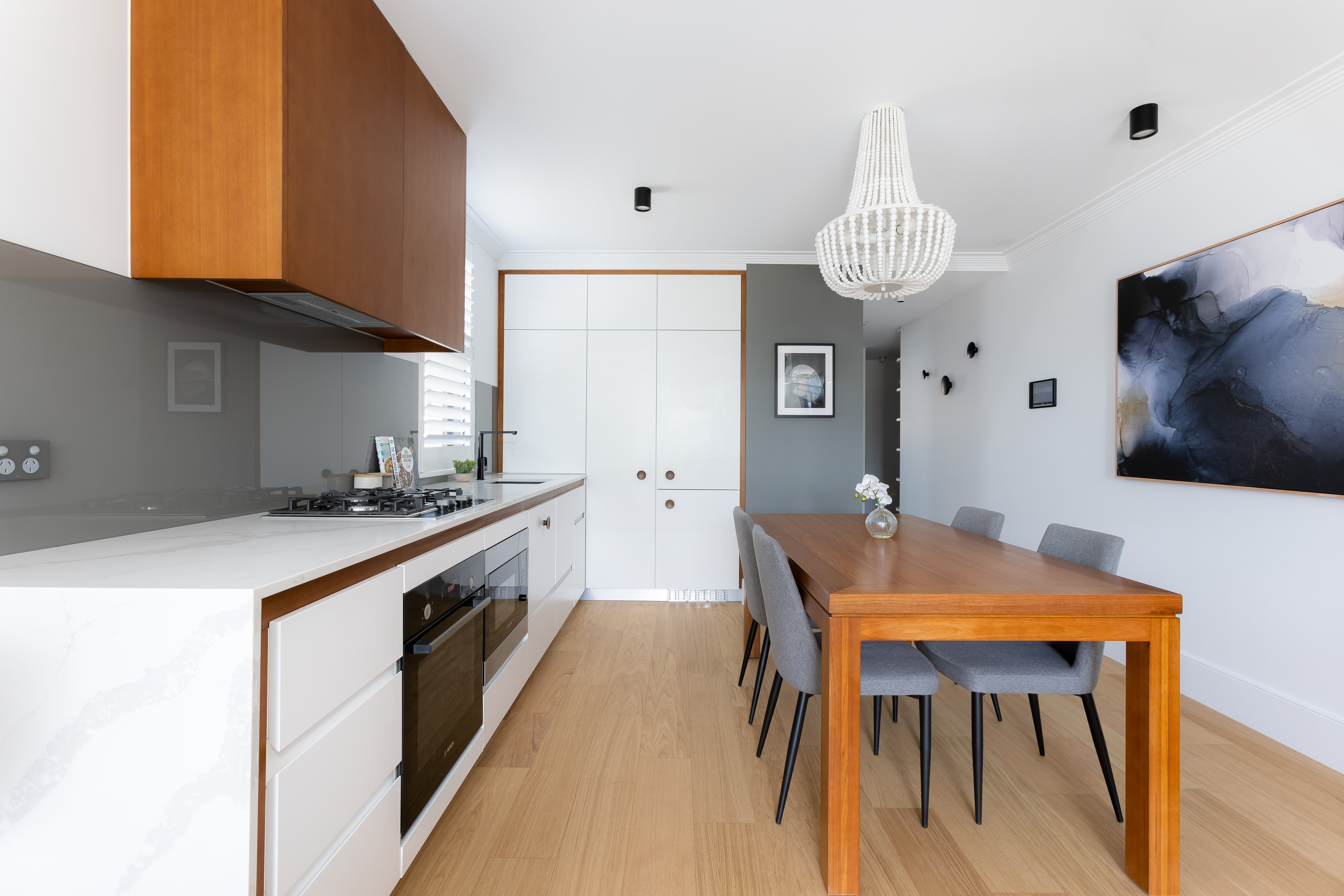 Dining - Two Bedroom (KQ) Apartment - Urban Rest - Barangaroo Park Apartments - Sydney