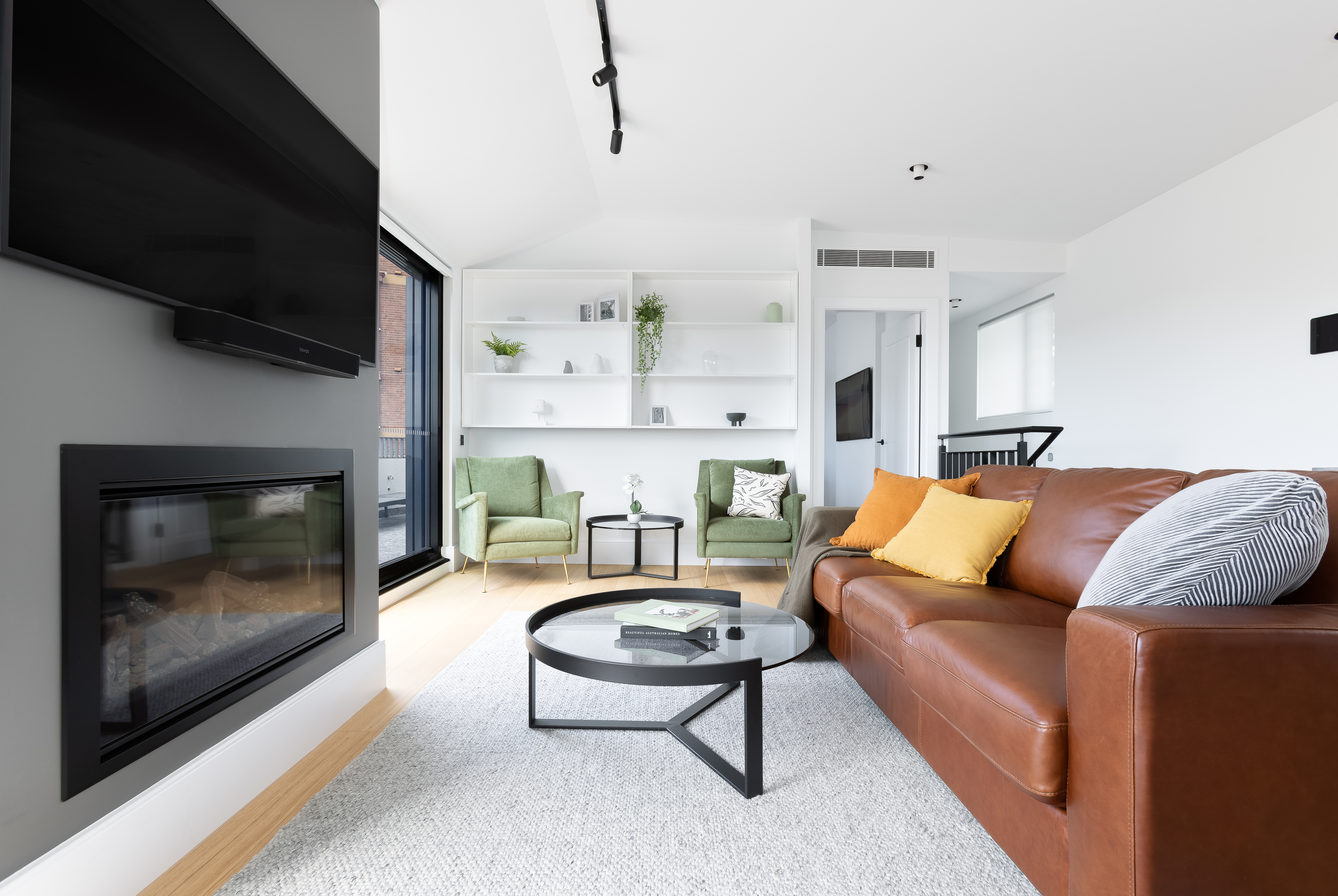 Lounge - Two Bedroom Penthouse - Urban Rest - Barangaroo Park Apartments - Sydney
