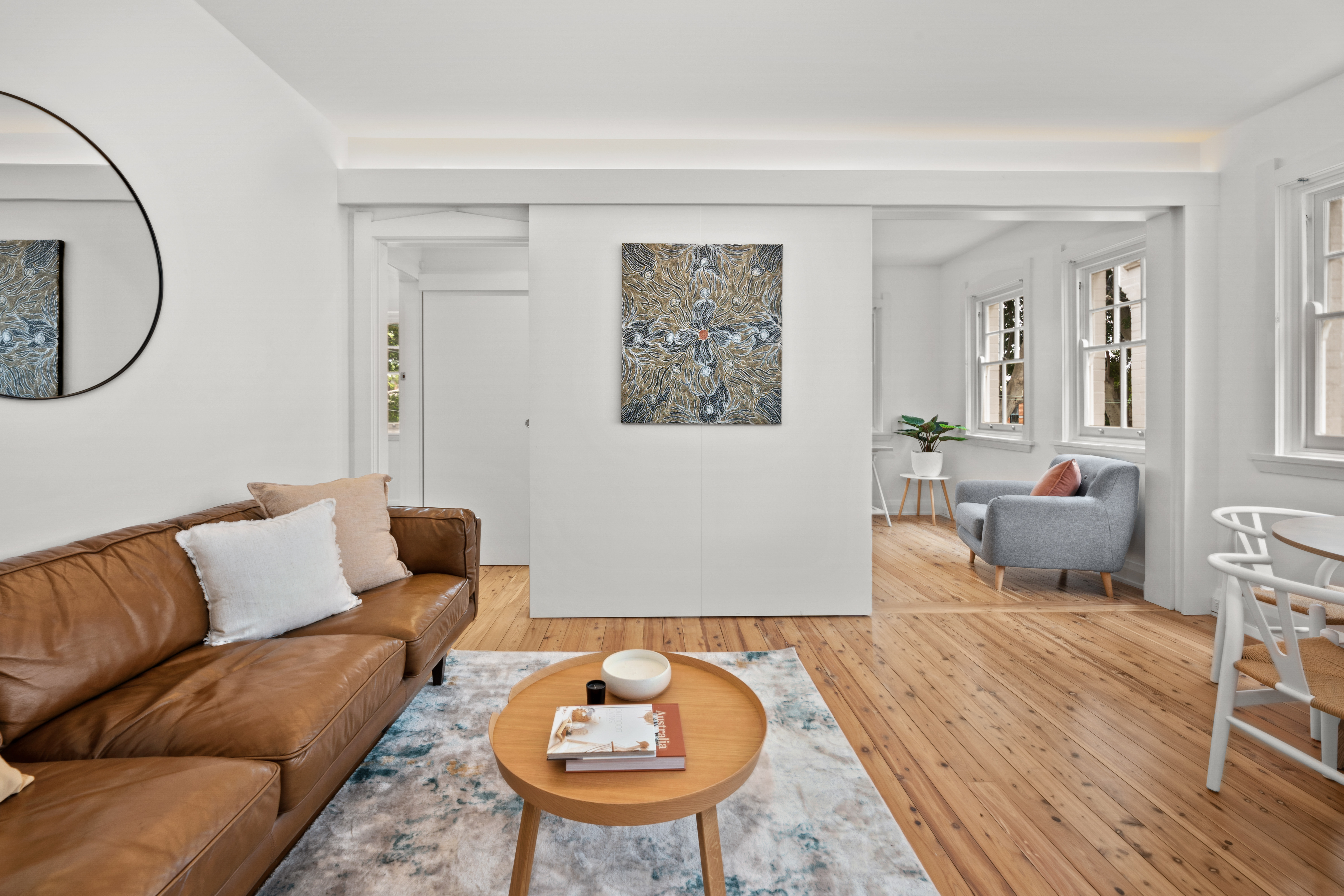 Living Area - One Bedroom Apartment - Urban Rest - Mulwarree Ave Apartments - Sydney