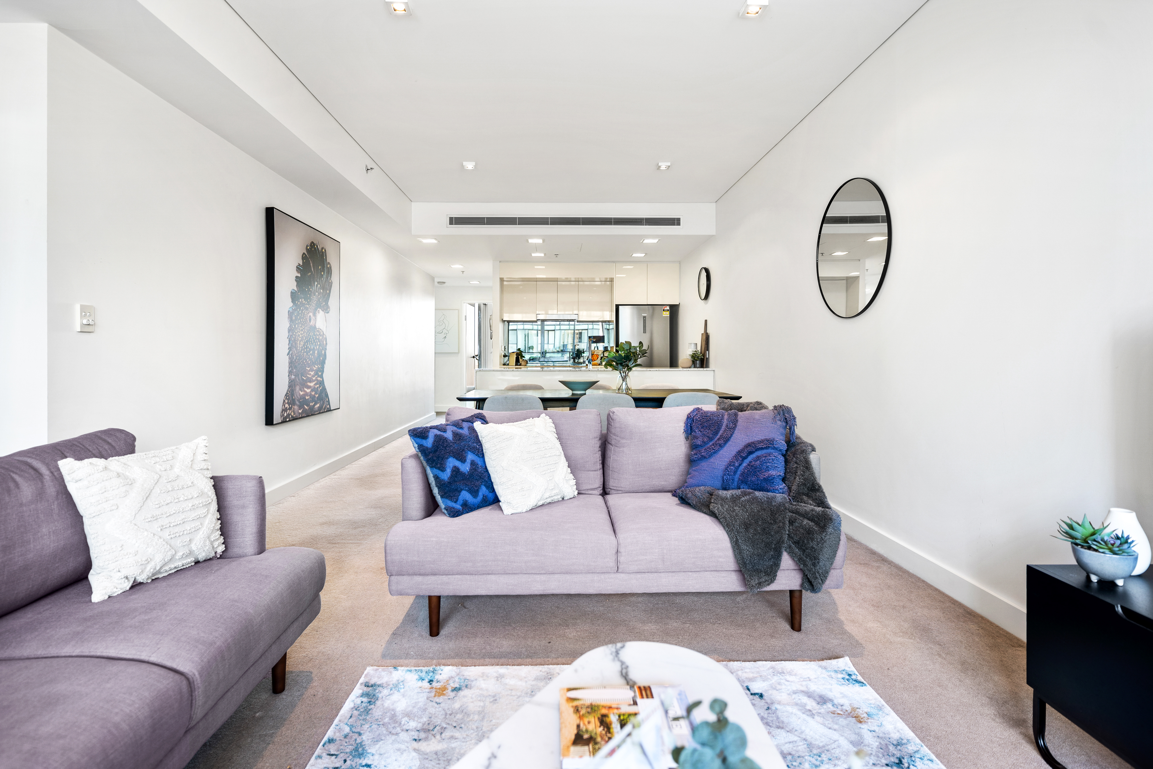 Lounge - Three Bedroom Apartment - Urban Rest - Alta Apartments - Sydney