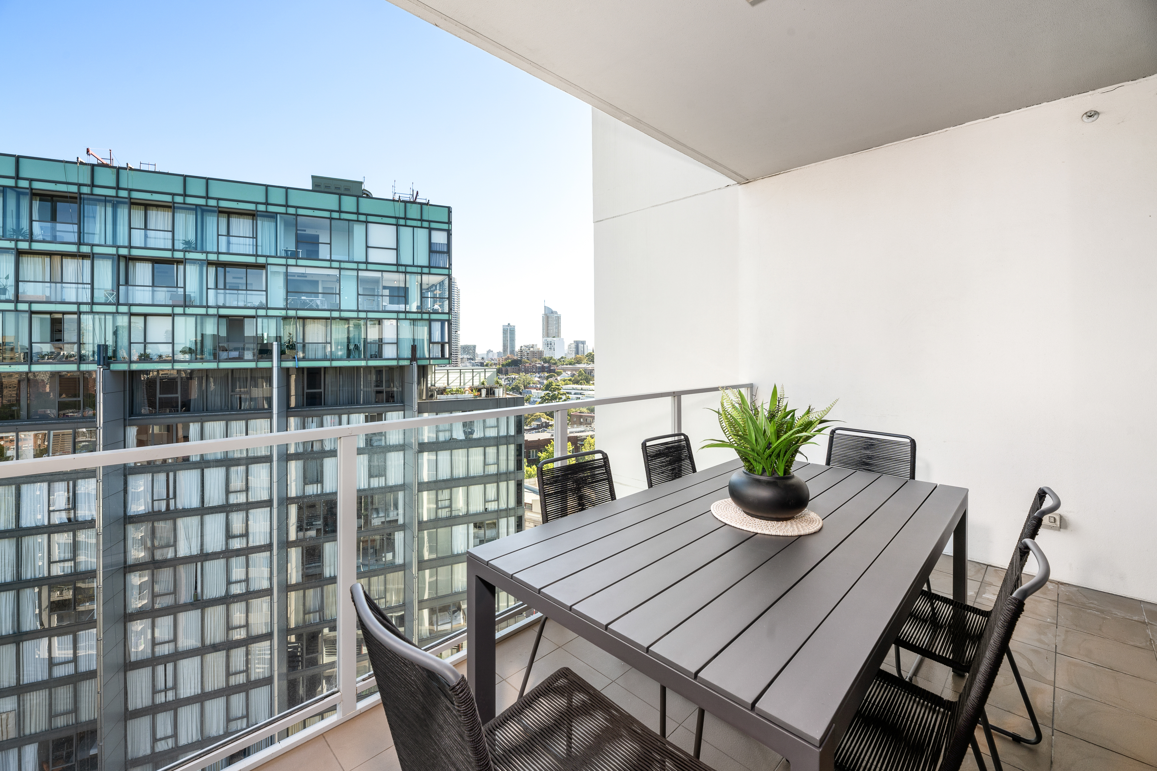 Balcony - Three Bedroom Apartment - Urban Rest - Alta Apartments - Sydney