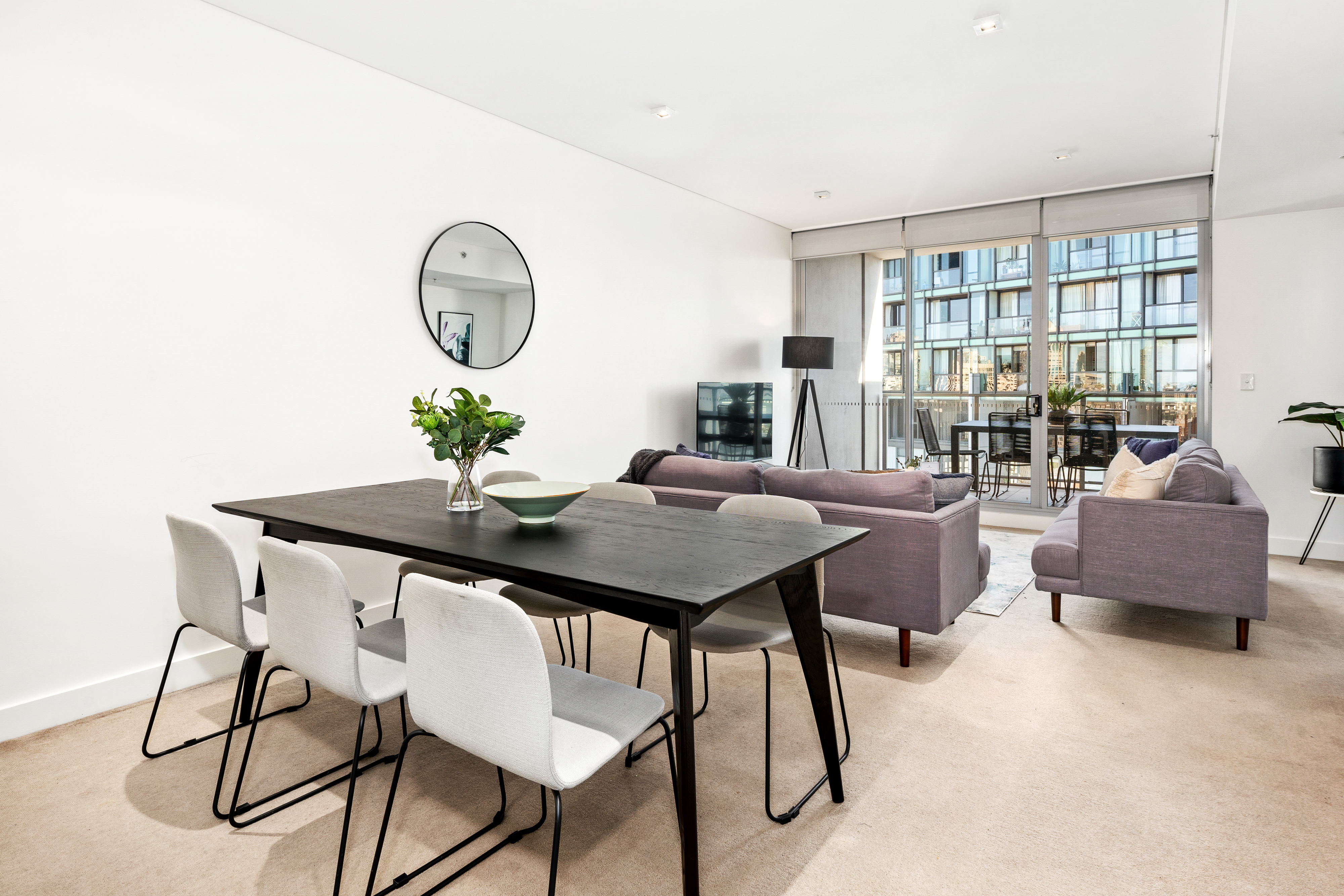 Living Area - Three Bedroom Apartment - Urban Rest - Alta Apartments - Sydney