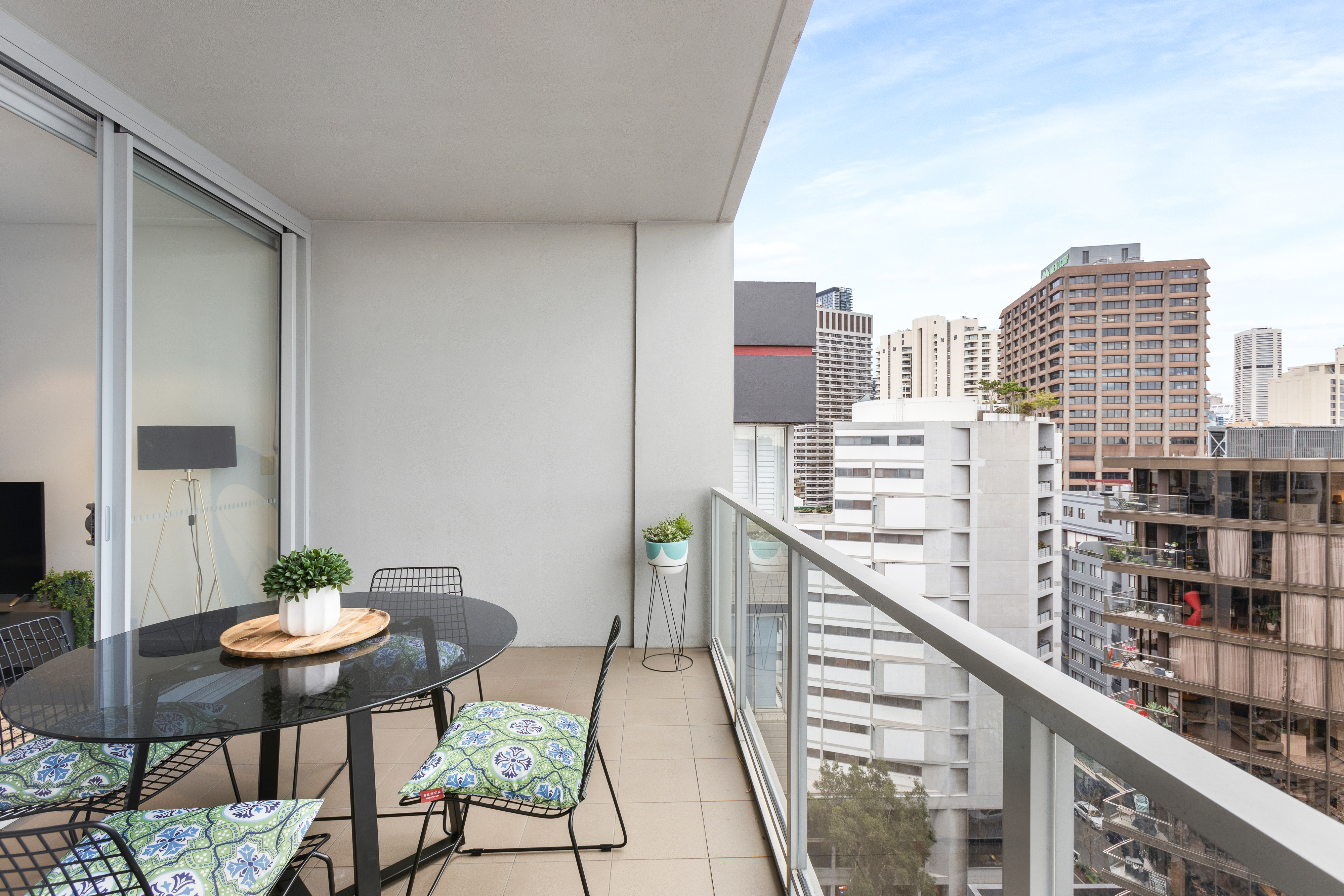 Balcony - Two Bedroom (QQ) Apartment - Urban Rest - Alta Apartments - Sydney