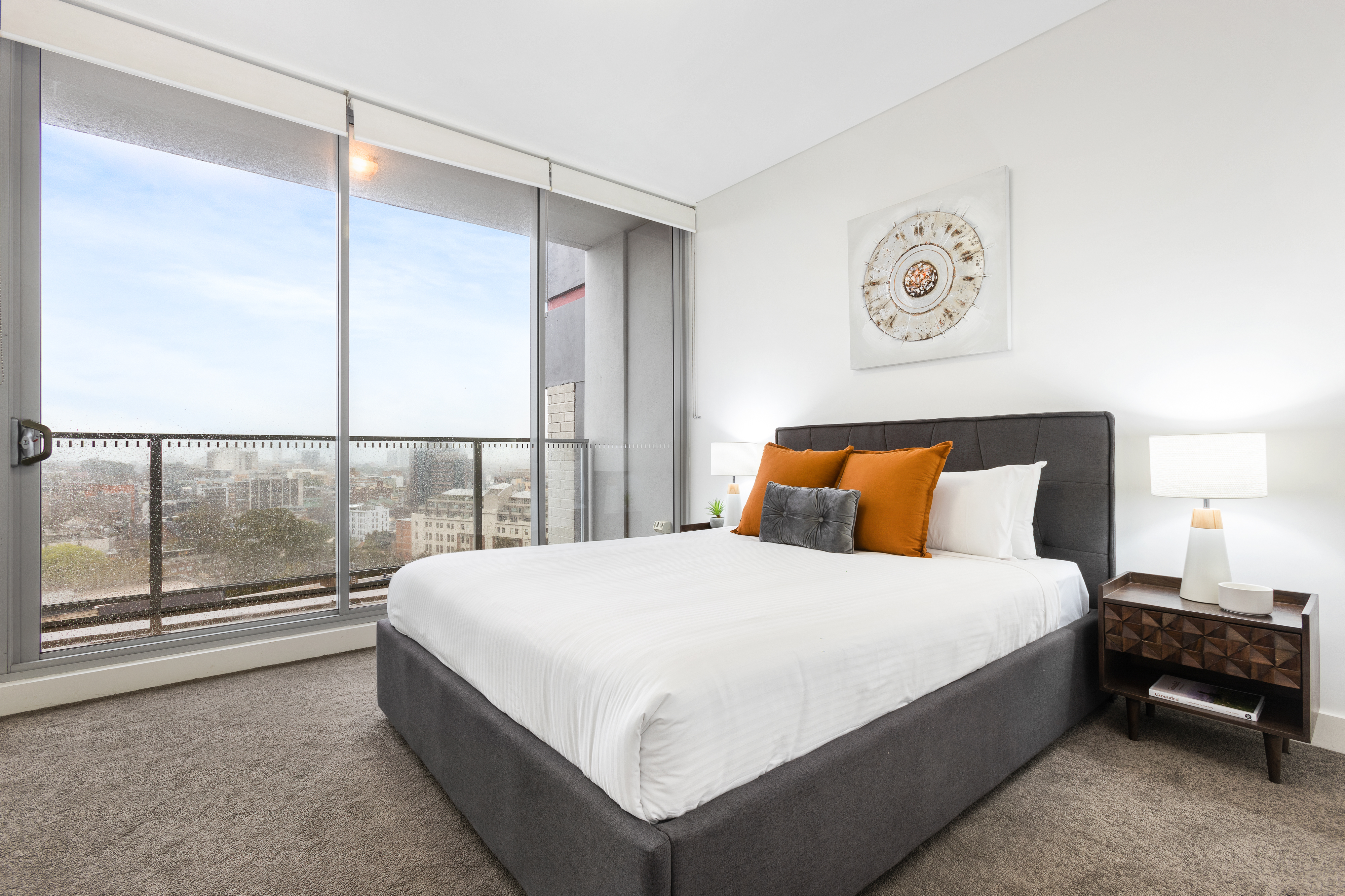 Bedroom 2 - Two Bedroom (QQ) Apartment - Urban Rest - Alta Apartments - Sydney