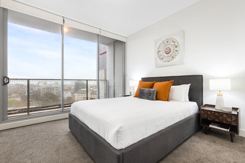 Bedroom 2 - Two Bedroom (QQ) Apartment - Urban Rest - Alta Apartments - Sydney
