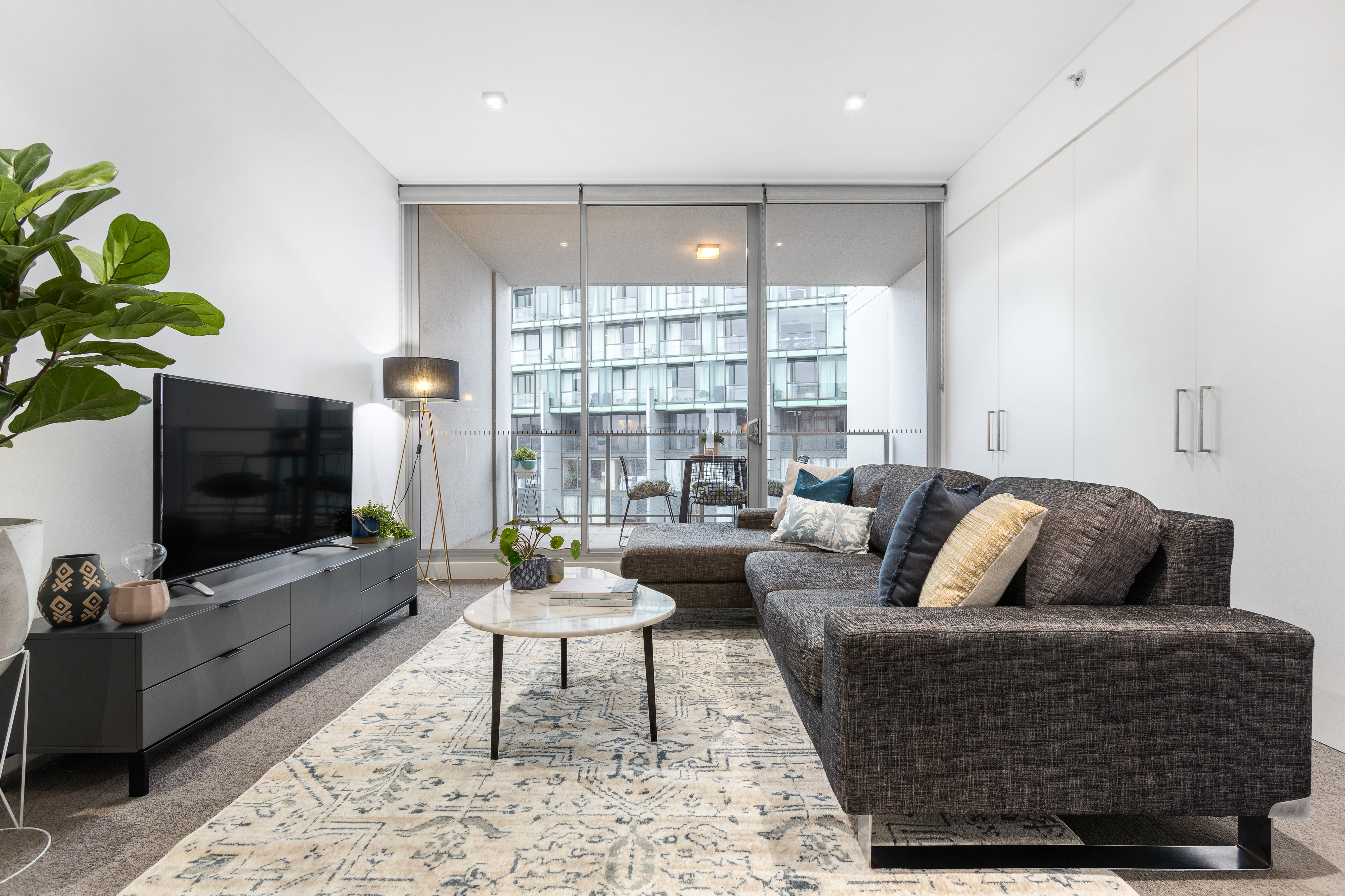 Lounge - Two Bedroom (QQ) Apartment - Urban Rest - Alta Apartments - Sydney