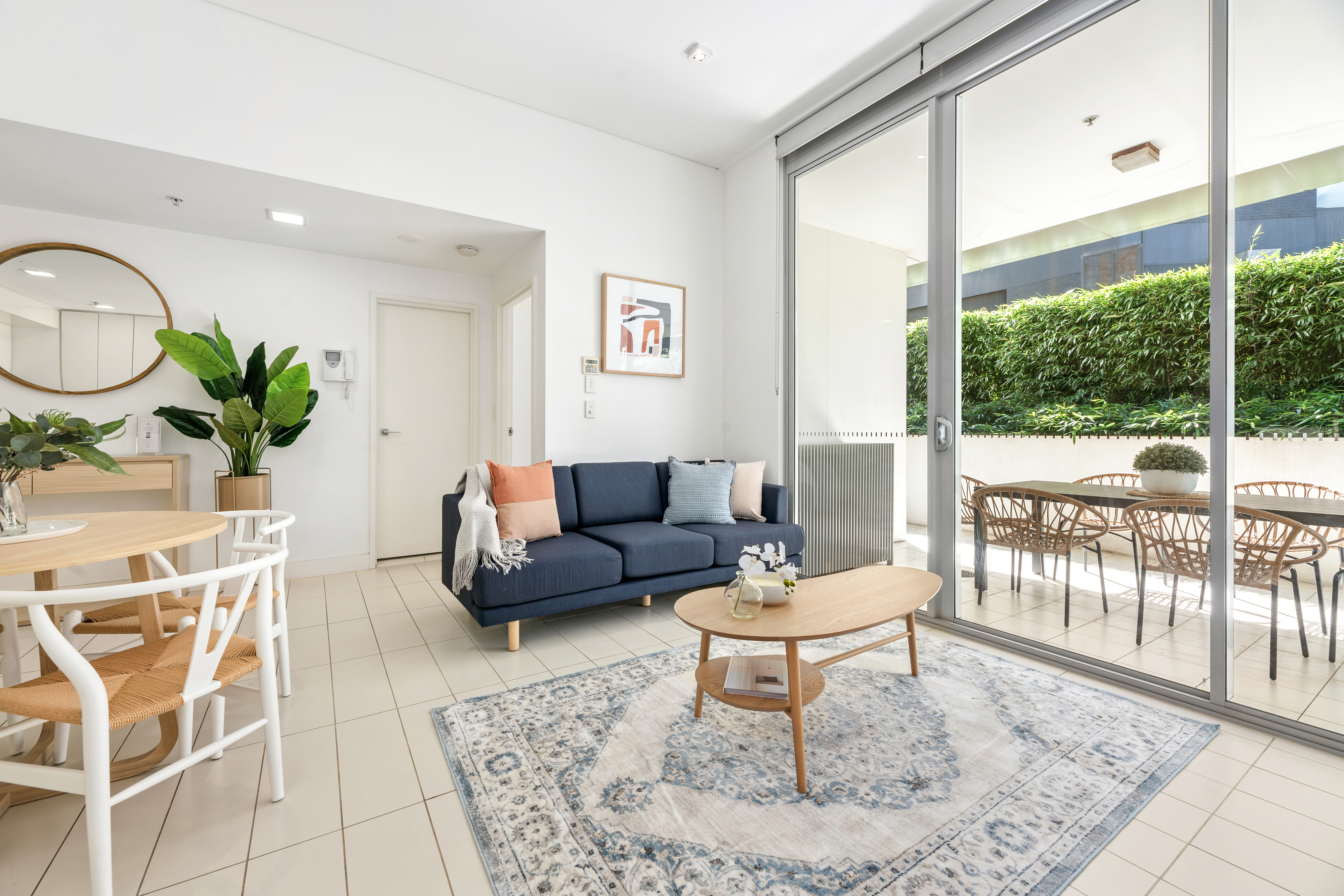 Living Area - One Bedroom Apartment With Parking - Urban Rest - Alta Apartments - Sydney
