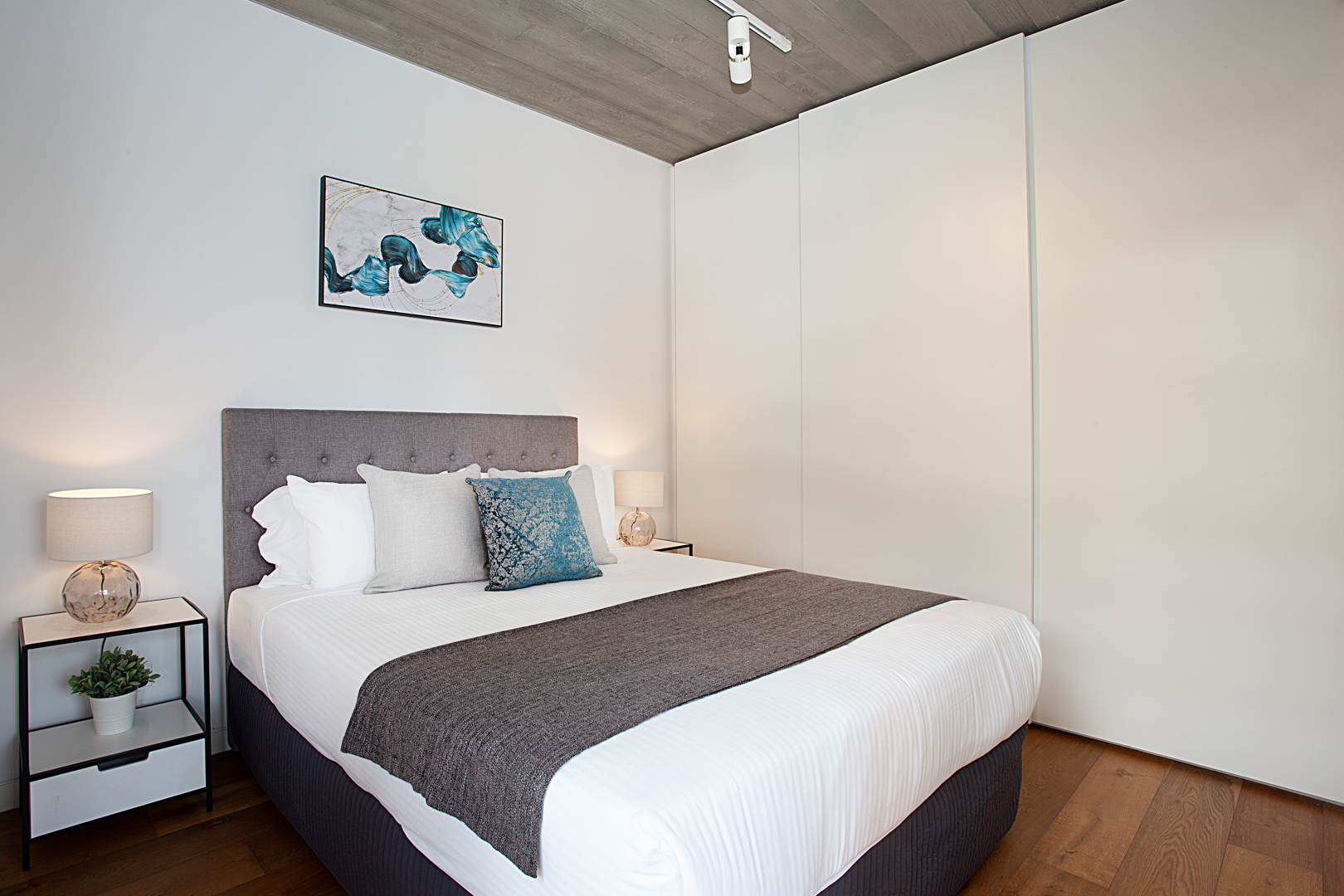 bedroom - One Bedroom Apartment - Urban Rest - Short Lane Apartments - Sydney