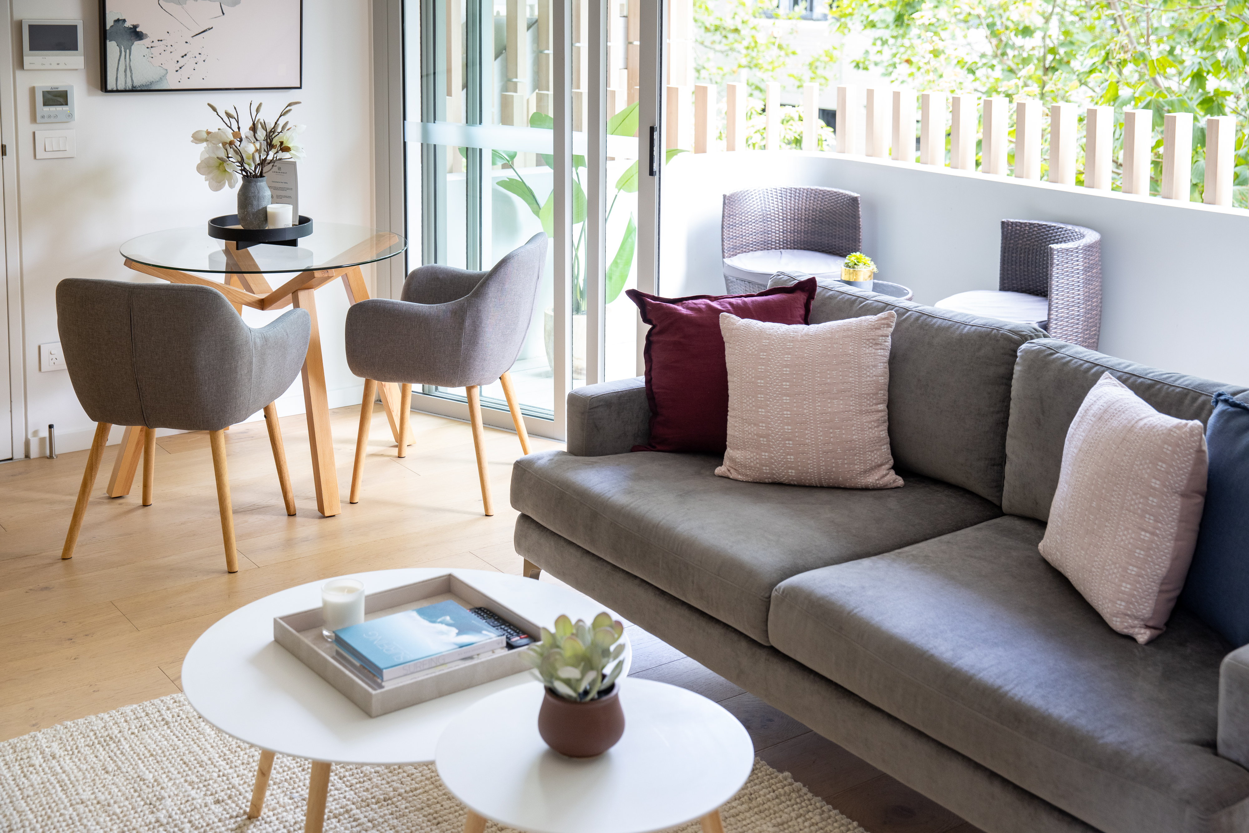 Lounge - One Bedroom Studio Apartment - Urban Rest - Calibre Apartments - Sydney