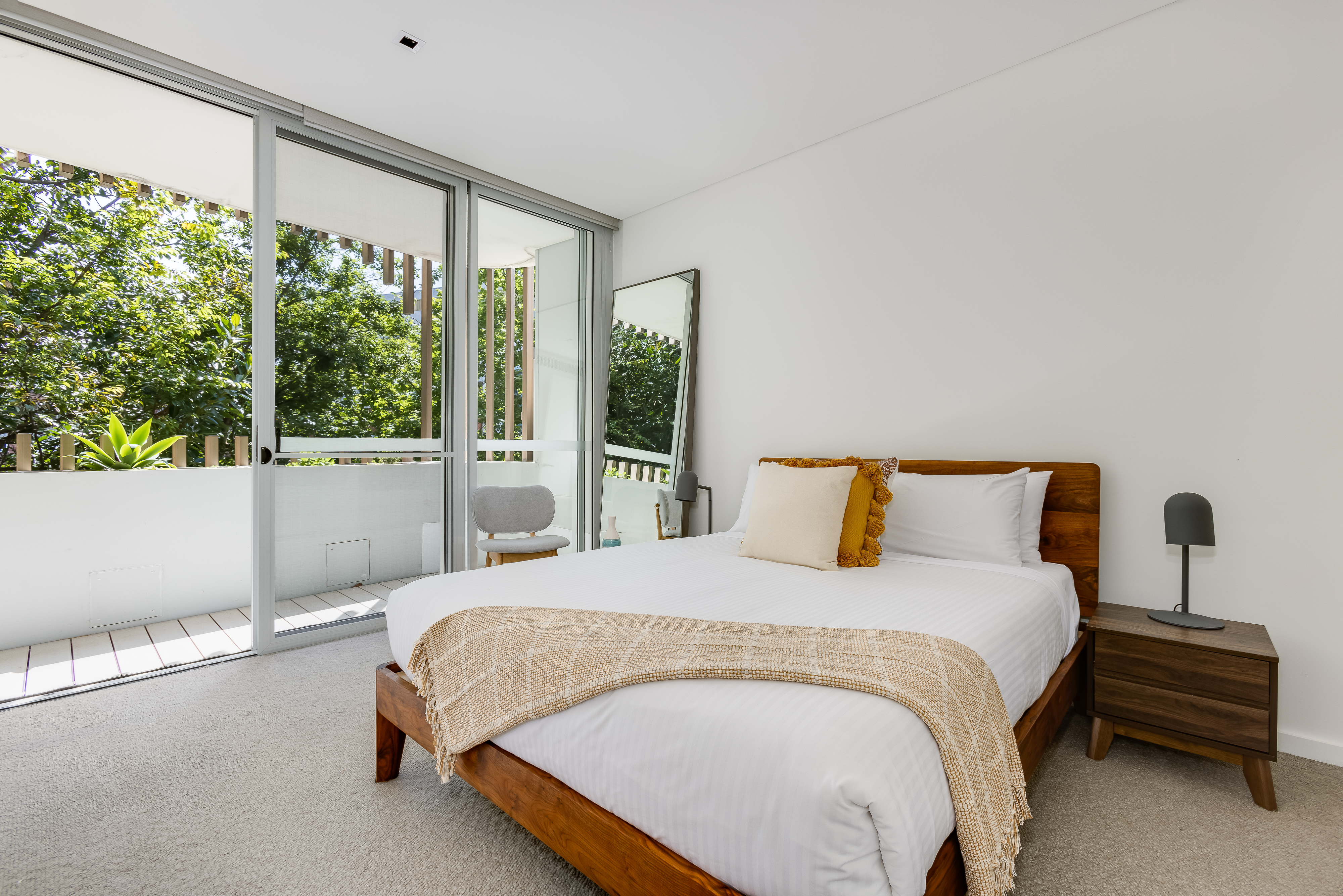 Bedroom 1 - Two Bedroom Apartment - Urban Rest - Calibre Apartments - Sydney
